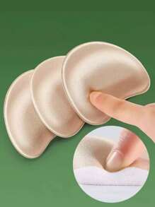 QKC 1 paire de coussinets métatarsiens doux pour talons hauts, absorbant les chocs, anti-humidité et antidérapants, convenant aux sandales d'été pour femmes, coussins de coussinage avant-pied invisibles, idées de cadeaux d'accessoires pour chaussures