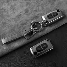 2键TPU汽车钥匙包适用于标致107 207 307 308 407 607 3008 5008 雪铁龙Xsara Picasso C5 C6 C8配件