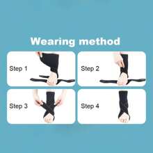 Adjustable AFO Foot Drop Brace For Walking - Lightweight Drop Foot Support With Stabilizing Straps, Nerve Damage & Stroke Recovery - Unisex Ankle Brace (Fits Left/Right Leg)