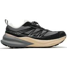 XTEP Women's Lightweight Comfortable Fitness Training Casual Running Shoes, Black/Smoky Grey, 975318170015 - Black/ Grey - View 2