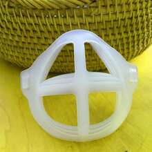 10pcs Mask Bracket Accessories, Breathing Insert Holder Frame, Keeps Mask From Touching Face, Solid Color PE (Polyethylene)