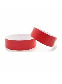 1000/200/100pcs/Set Waterproof Paper Wristbands, Colorful Wrist Bands For Sports Events, Parties, Competitions, Colorful Paper Wristbands, Suitable For Activities, Parties, Concerts, Music Festivals, Markets, Clubs, Holidays