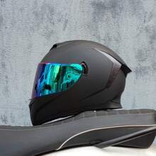 LVS Latest Dual Lens Motorcycle Helmet Modular Full Face Helmet, Unisex, Street Bike Helmet Capacity Approved