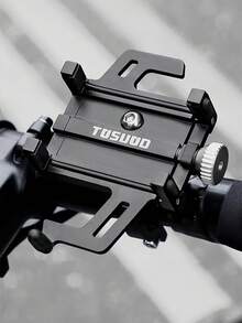 [TOSUOD]1 件自行车手机支架 - 耐用 360° 旋转铝制支架，5 爪铝合金支架，安装简单，防震，稳定安全 - 适用于所有手机的安全夹，非常适合骑行地图导航 - 彩色 - 查看 11