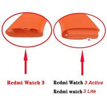 Cinturino in silicone di ricambio per Redmi Watch 3 Active, braccialetto sportivo per orologio smart Redmi Watch 3 Lite