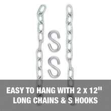 Cotton Rope Hammock/ Spreader Bar, 60-In.Wide, 450 Lb.Capacity - Black - Black - View 3