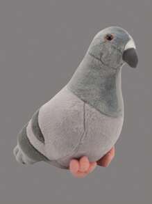 22 cm/8,66 inch simulatie duif pluchen speelgoed schattige zachte duif knuffels knuffels vogel knuffels decoreren creatieve cadeaus voor kinderen verjaardagsfeestjes thuis meisjeskamer decoratie