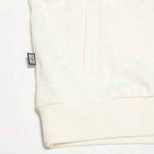 Puma 时尚刺绣徽标女式连帽长袖运动夹克 62727265 - 乳白色 - 查看 4