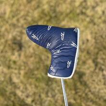 1pc Golf Club Head Cover, Golf Putting Cover, Golf Club Accessories, Made Of Waterproof Material For Durability And Practicality, The Best Choice For Protective Covers. - Blue - View 1