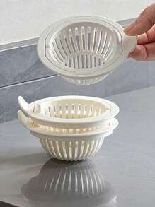 1 pièce Filtre de vidange d'évier de cuisine, outil anti-colmatage, panier de filtration pour bol de lavage de vaisselle et de légumes pour la maison