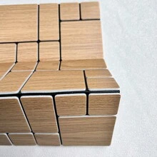 1 Stück/2 Stücke selbstklebende 3D Wandaufkleber, geometrisches Muster Kunst Dekor Aufkleber, schallabsorbierend, wärmedämmend, stoßfest, Wand Aufkleber Dekoration für Zuhause, abnehmbar und wiederverwendbar für Schlafzimmer, Wohnzimmer, Balkon, Küche, Kamin, TV Hintergrund, Größe 30*30cm