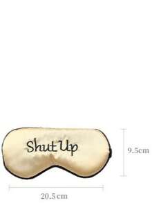 1pc Embroidered Silk-Like Blackout Sleep Mask, Adjustable Closure Travel Nap Silk Blindfold Eye Mask,School,Back To School,Travel,Travel Essentials,Home Essentials,Eye Mask,Sleep Mask - Multicolor - View 11