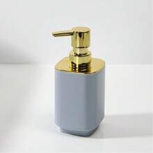 Juego de 6/4 piezas de accesorios de baño chapados en oro, reutilizables, que incluyen papelera, soporte para cepillo de inodoro, soporte para cepillo de dientes, vaso para enjuague bucal, jabonera, botella de jabón, decoración de otoño, regalo de inauguración de la casa, organizador de baño Accesorios de vuelta al colegio