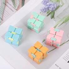 Cube magique à casse-tête anti-stress, jouets de soulagement pour adultes, cube infini amusant, jouets sensoriels, cadeaux de Noël spéciaux, 5/10 pièces, cube magique infini aux couleurs arc-en-ciel en ABS, jouets anti-stress faciles à jouer, fileur de main, jouets anti-stress de bureau (couleur aléatoire), cube à casse-tête magique anti-stress, jouets de soulagement pour adultes, blocs cube, jouets sensoriels pour l'autisme, le TDAH, le TOC, l'anxiété, jouets pour les mains