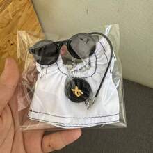 (Somente roupas) Traje para brinquedo de pelúcia - vestido, suéter, macacão, camiseta, suéter, chapéu