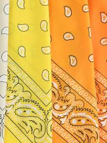 1 Pc/3 Pcs/6 Pcs/12 Pcs Fashion Men Bandana Scarf Kids Punk Square Bandanas Headwear Bohemian Head Scarf Headbands Hair Accessories Men Bandana Hairband Cowboy Men Biker Sports Headwear Wrist Hairwrap Single Sided Head Wrap Scarf, Men Accessories