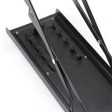 Folding Foot Rest 4-Height Adjustable Pedal Footrest Stand For Beauty Salons Home Pedicures Toe Nail Tool And Guitar Pedal Stool - 1PC - View 6