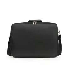 1 Stück modische Herren Aktentasche mit mehreren Fächern und großer Kapazität, schwarze klassische Business Laptoptasche, Aufbewahrung von Büromaterial, Geschenkidee zum Vatertag, Schulanfang