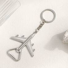 24pcs Aircraft Bottle Opener Keychains, Accompanied By Sand Bag, Rope, And Thank You Cards, Suitable For Revealing Gender, Party Preferences, Birthday Party, Gifting, Valentine's Day, Kitchen & Bar Supplies, Party Favors