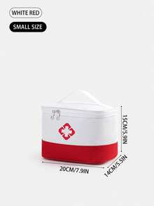 1 pieza Kit de primeros auxilios Blanco Rojo, Verde Gris, Gris Azul, Kit médico de emergencia y trauma, Kit médico empresarial, Juego completo de kit de medicina de primeros auxilios, Siempre disponible para el hogar y los viajes - Multicolor - Ver 21