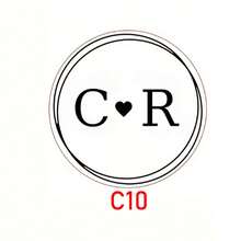 1 件定制压花印章，定制钢印，信封压花印章，书籍，公司标志，餐厅毛巾，个性化书籍压花印章，小型婚礼请柬装饰，玫瑰金手柄