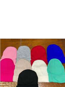 MilyModa Winter Hat, Cold Cap, Without Embroidery For Adults, Beret Cap - 寶藍色 - 查看 2