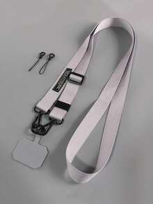 1 pieza Cordón ajustable de doble uso para hombro/cuello, resistente para exteriores, compras, viajes, senderismo, se ajusta a estuches de teléfono anchos, diseño de abeja - Multicolor - Ver 3