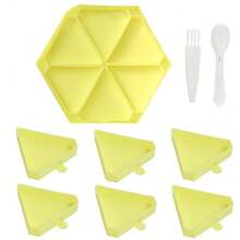 1 set Bandejas de clasificación de cuentas de plástico, bandeja para pintura de diamantes, accesorios de placa de cuentas para pintura de diamantes DIY, herramientas para pintura de diamantes