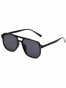A Pair Of Men's Extra-Large Acrylic Framed Fashionable Glasses