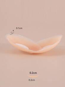 1/3 Pares de Tampas de Mamilo Reutilizáveis de Silicone Sem Costura - Invisíveis, Autoadesivos, Patches Femininos Anti-Protrusão Para Seios - Acessórios de Sutiã Confortáveis, Respiráveis e Fáceis de Limpar