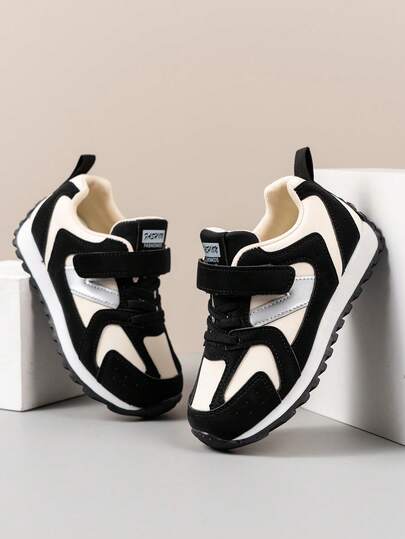 1 Pair Unisex Versatile Hook And Loop Casual Sneakers, Flat, Comfortable & Breathable, Ideal For Students, Campus Style Sports Shoes, Sporty Casual Trainers, Fashion Versatile Shoes