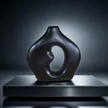 1 件创意人体艺术干花和鲜花花瓶，适合客厅、民宿、办公室装饰 - 彩色 - 查看 16