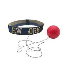 1pc Upgraded Boxing Reflex Ball Headband, Adult Training Fitness Entertainment, Suitable For Reaction And Agility Training, Gym