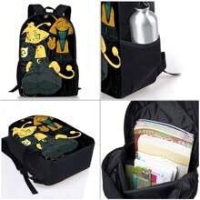 Rhythm Box Backpack Three Pieces Set (Single-Layer Backpack + Shoulder Strap Lunch Bag + Single-Layer Pencil Bag)