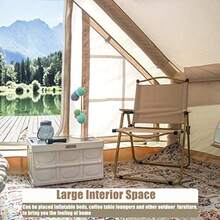 Inflatable Tents For Camping Blow Up Tent House With Hand Pump Easy Setup 4 Season Waterproof Windproof Oxford Air Tent Cabin House For Outdoor Camping Adult - 10'x6.6'x6.6' - 查看 5