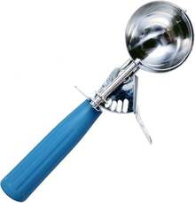 1 Pcs Stainless Steel Ice Cream Scoop Set Dishers Scoops Cookie Scoop Set  Scoop, Blue Handle (2.48 Inch) - 2.48 Inch Blue Ice Cream Scoop - View 6