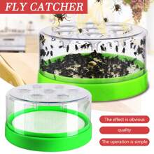 1pc High Quality Reusable Fruit Fly Trap - Plastic Fly Catcher For Home Kitchen And Outdoor Farm, Orchard, Effective Pest Control, Indoor Fruit Fly Trap, Easy To Use, No Power Needed, Weather-Resistant