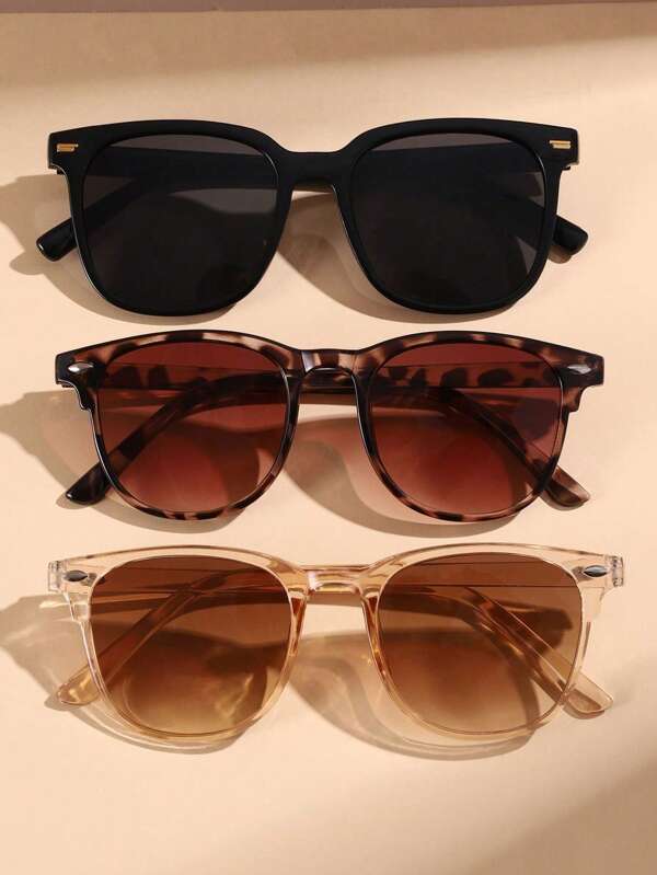 Gafas retro de moda diaria Y2K unisex, adecuadas para uso diario