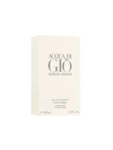 Perfume Giorgio  Acqua di Gio EDT 100ml Hombre Notas Bergamota Almizcle Cítricas - Multicolor - Ver 7
