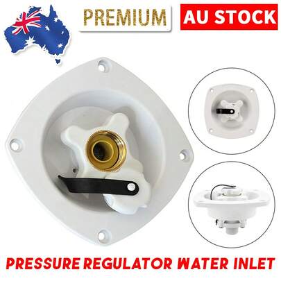 Caravan Water Inlet Boat Mains Filler Entry Pressure Regulator For RV Motorhome