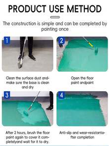 三合一环氧地坪漆，适用于水泥地面和车库，水性、高固、耐磨