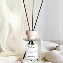 1pc 120ml Flameless Aromatherapy Essential Oil, Fresh Air Freshener For Bedroom, Living Room, Bathroom - Long Lasting Fragrance, Suitable For Home, Bedroom, Hall, Toilet And Various Occasions, Elegant Bedroom Decor Item, Home Decoration, Romantic, Deodorizer For Bathroom, Indoor Air Freshener, Aroma Therapy