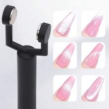 1 Stück neuer Y-förmiger Katzenaugen Magnet-Stab, zauberstabförmiger Katzenaugen Nagel-Kunst Magnet