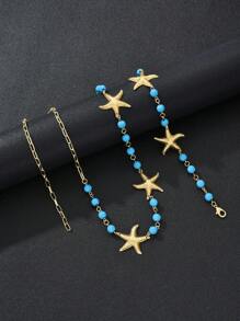 17KM 1pc Women's Belt, Bridal Waist Chain, Elegant Shiny Bohemian Colorful Gemstone Textured Waist Chain, Matching Dress, Gown, Wedding, Party, Festival Fall, Autumn,