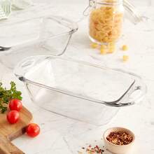 Anchor Hocking Plato para pan de 1,5 cuartos de galón, juego de 2 - Plato para pan de 1,5 cuartos - Ver 4