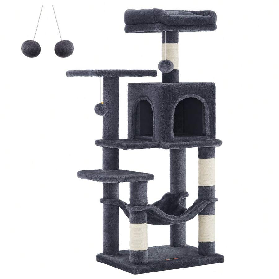 Cat Trees & Condos - Gray - View 1
