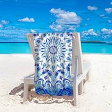 1 Pc Of Ultra-Soft Breathable Beach Towel, Microfiber Beach Towel, Quick-Drying Towel Suitable For Outdoor Beach Towel Yoga Running Portable Outdoor Bath Towel