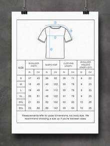 1pcs Gothic Cross Printed Men's Tshirt Dark Fantasy Funny Tshirt 100% Pure Cotton Ideal Choice For Halloween Costume Or Everyday Wear - White - View 4