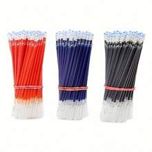 20/PIEZAS Bolígrafo neutro de 0.5, usado para firmas de oficina, bolígrafo de carbón negro para estudiantes, bolígrafos de tinta a base de agua roja y azul, y bolígrafo de tinta.