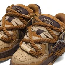 Q-AND Fashionable And Versatile Shock-Absorbing Wear-Resistant Low-Top Sports Shoes Shoes For Women - màu nâu - Xem 8